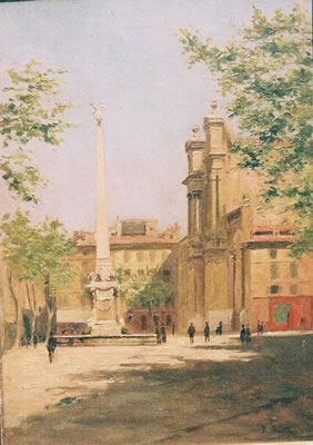AIX EN PROVENCE by Romain Jouven - Auction record, sale price, and art valuation. Compare with similar artists and explore comparable artworks.