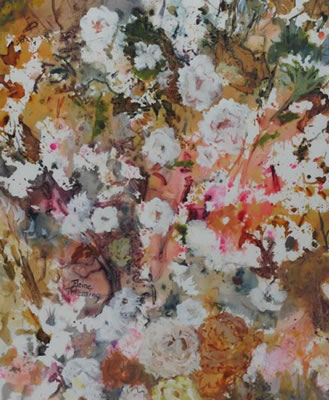 Sample artwork by Elaine Dow Fleming (1928 - 2014), known for landscape, genre painting - View similar artists and auction records
