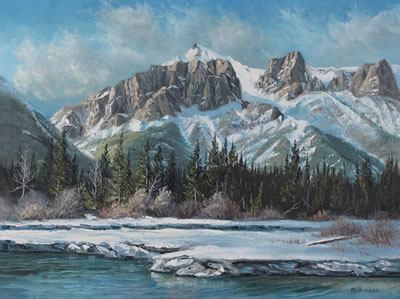Sample artwork by Marion Barker (Born 1936), known for painting - View similar artists and auction records
