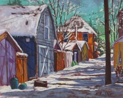 Sample artwork by Karin Richter (Born 1950), known for painting - View similar artists and auction records