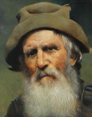 PORTRAIT OF AN OLD MAN