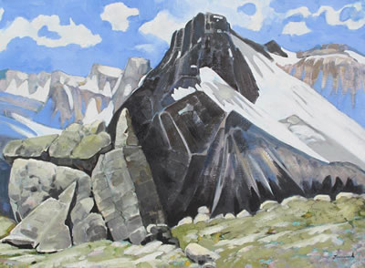 ON THE LEDGE IN YOHO NATIONAL PARK by Harold William Townsend - Auction record, sale price, and art valuation. Compare with similar artists and explore comparable artworks.