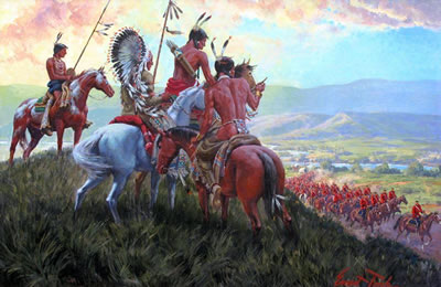 THE N.W.M.P. ESTABLISH FORT CALGARY (1886); 1958