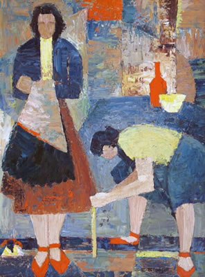 Sample artwork by Stanford Earl Blodgett (1909 - 2006), known for landscape painting, art education - View similar artists and auction records