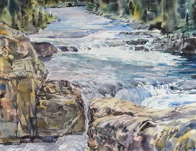 Sample artwork by Jack Rigaux (Born 1951), known for painting - View similar artists and auction records