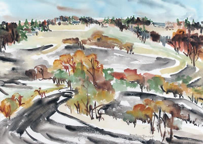 SUMMER FALLOW by Adeline Rockett - Auction record, sale price, and art valuation. Compare with similar artists and explore comparable artworks.