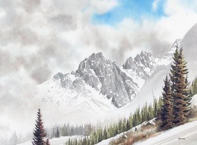 THE SAWBACK RANGE by Earl Cummings - Auction record, sale price, and art valuation. Compare with similar artists and explore comparable artworks.