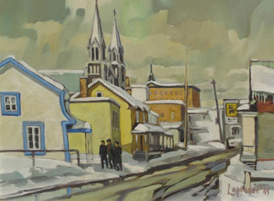 Sample artwork by Michel Lapensee (Born 1947), known for painting - View similar artists and auction records