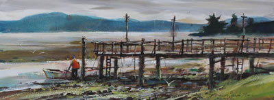 Sample artwork by Brent Heighton (Born 1954), known for painting - View similar artists and auction records