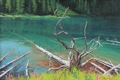 TALL ROOTS, VISTA LAKE; 1999