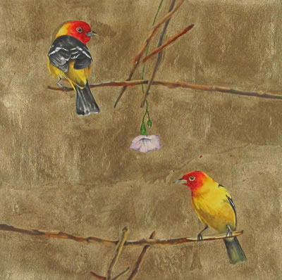 WESTERN TANAGERS