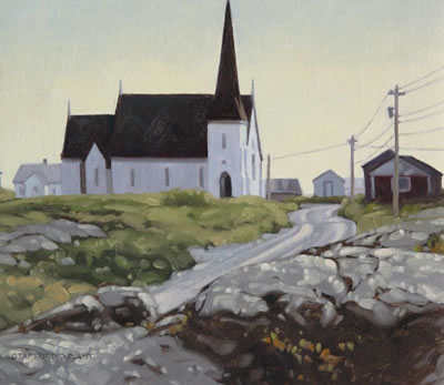 WITHIN A GULL'S CRY OF THE SEA (PEGGY'S COVE, N.S.)