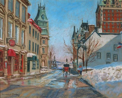 STROLLING RUE ST-LOUIS PROMENADE A QUEBEC