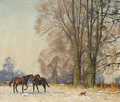 WINTER AT ENVILLE, STAFFORDSHIRE
