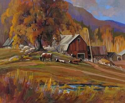 SCENE RURAL EN OUTAONAIS, QC