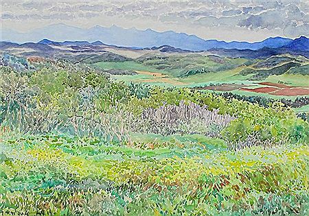 FADING MOUNTAINS by Catherine Perehudoff - Auction record, sale price, and art valuation. Compare with similar artists and explore comparable artworks.