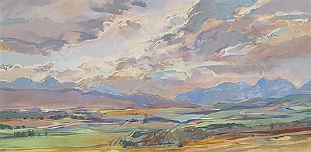 Sample artwork by Brent Laycock (Born 1947), known for painting - View similar artists and auction records