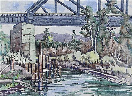 C.P.R. BRIDGE, WEST BOWNESS