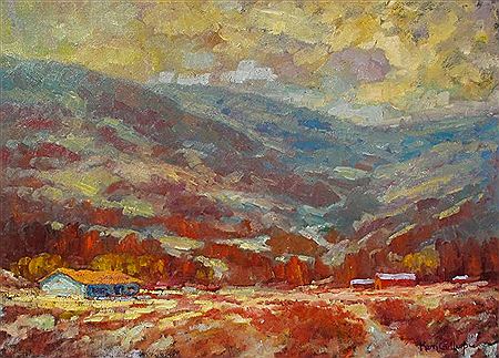 MARCH DAY, NEAR FALKLAND, B.C.; 1994