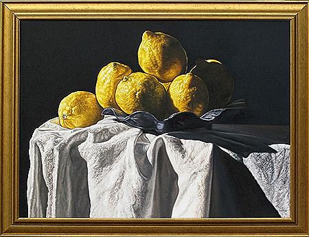 LEMONS AND DRAPERY; 2004 by Robert Lemay - Auction record, sale price, and art valuation. Compare with similar artists and explore comparable artworks.