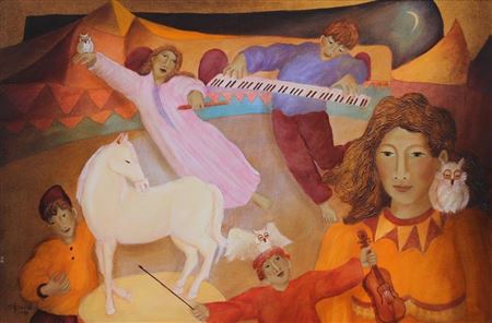UN SEANCE MUSICALE; 1996