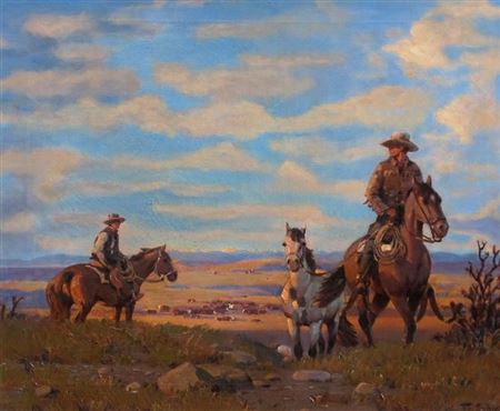 Sample artwork by Theodor Schintz (1904 - 1975), known for painting - View similar artists and auction records