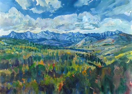 KANANASKIS, FROM THE EAST; 1984