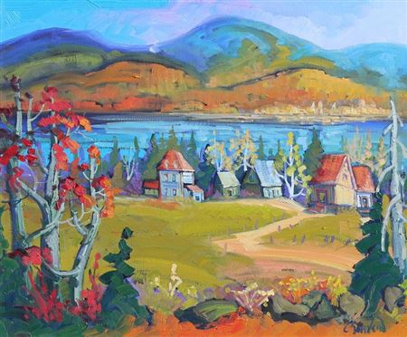 Sample artwork by Normand Boisvert (Born 1950), known for painting - View similar artists and auction records