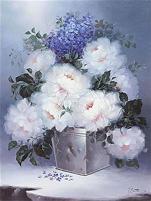 STILL LIFE WITH PEONIES