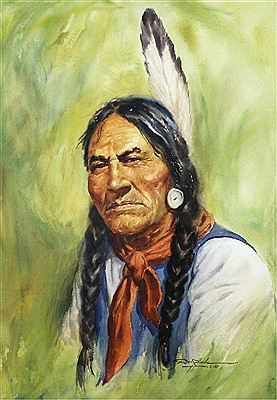 BULL TAIL, BLOOD INDIAN