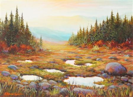 Sample artwork by Stephen Hynes (Born 1944), known for painting - View similar artists and auction records
