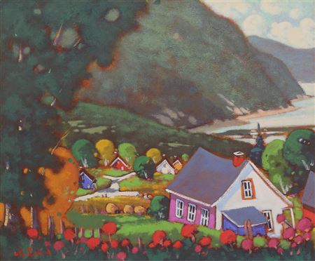 CHARLEVOIX, COULEURS, ST. IRENEE