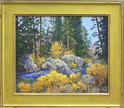 Autumn Landscape by Mary Ann Ohmit - Auction record, sale price, and art valuation. Compare with similar artists and explore comparable artworks.