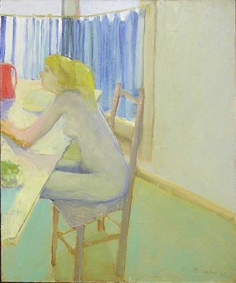 Portrait of a Seated Girl by Jerrold Ballaine - Auction record, sale price, and art valuation. Compare with similar artists and explore comparable artworks.