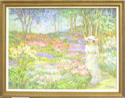 Impressionist landscape