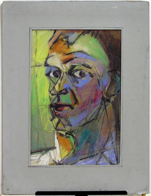 Portrait of Karl Herman Baumann: Self-portrait