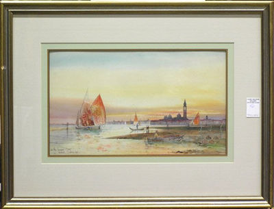 On the Lagoon, Venice' (1907)