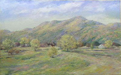 Hills Near Clearlake (1980) by Louise Noack Gray - Auction record, sale price, and art valuation. Compare with similar artists and explore comparable artworks.