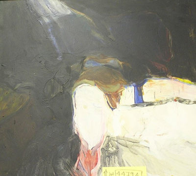 Nude with a Blue Stripe (1963)