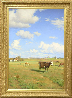 Cows in a Pasture