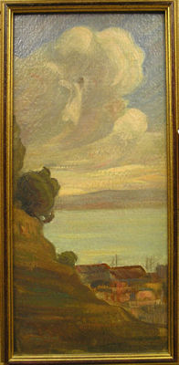 View of Mt. Tamalpais from Telegraph Hill by Ralph Ward Stackpole - Auction record, sale price, and art valuation. Compare with similar artists and explore comparable artworks.