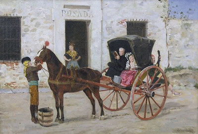The Carriage Ride by Edmond Andre - Auction record, sale price, and art valuation. Compare with similar artists and explore comparable artworks.