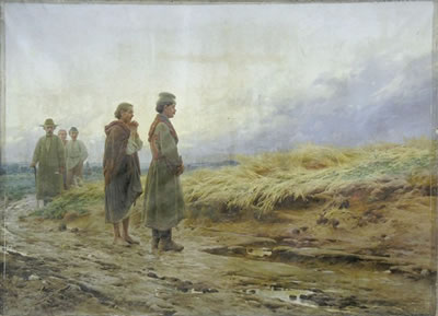 Sample artwork by Thaddaus Sulima Popiel (1862 - 1913), known for history and landscape painting - View similar artists and auction records