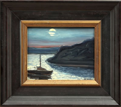 Sample artwork by Martin Willis (Born 1956), known for landscape and genre painting - View similar artists and auction records