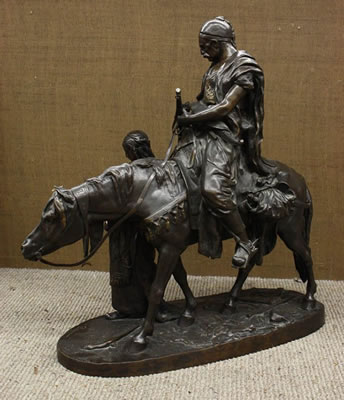 The Captive by Edouard Letourneau - Auction record, sale price, and art valuation. Compare with similar artists and explore comparable artworks.