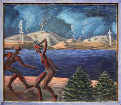 Sample artwork by Frank Bette (20th century), known for paintings - View similar artists and auction records