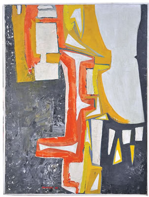 ''Peninsular,'' 1958 by Ralph Du Casse - Auction record, sale price, and art valuation. Compare with similar artists and explore comparable artworks.