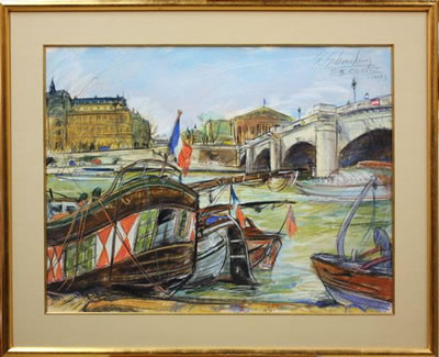 Paris and the Seine