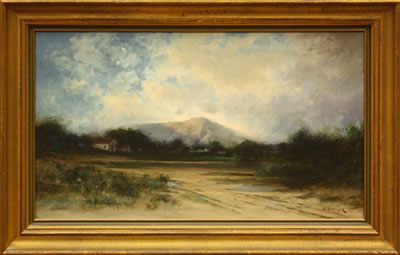 Mt.Tamalpais with House in Distance