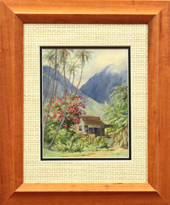 Hawaiian Landscape with House